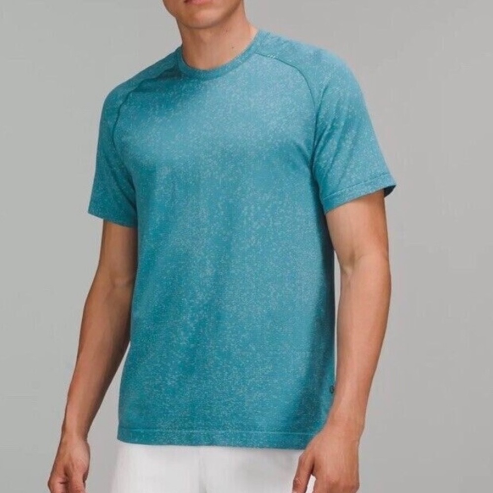 Lululemon Metal Vent Tech Short Sleeve 2.0 Tee, Men's Small, Blue